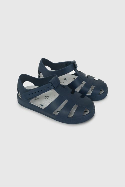 Sandalia Cangrejera de Agua Azul de Caminante talla 21 a 27