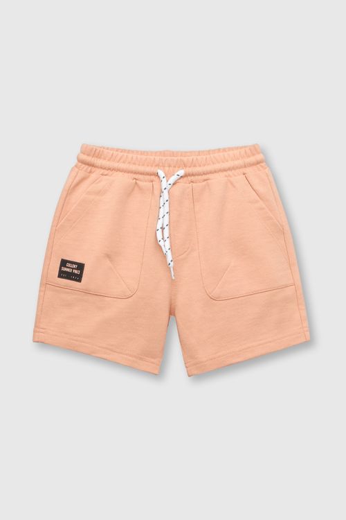Bermuda de bebé niño liviano pomelo (3 a 36 meses)
