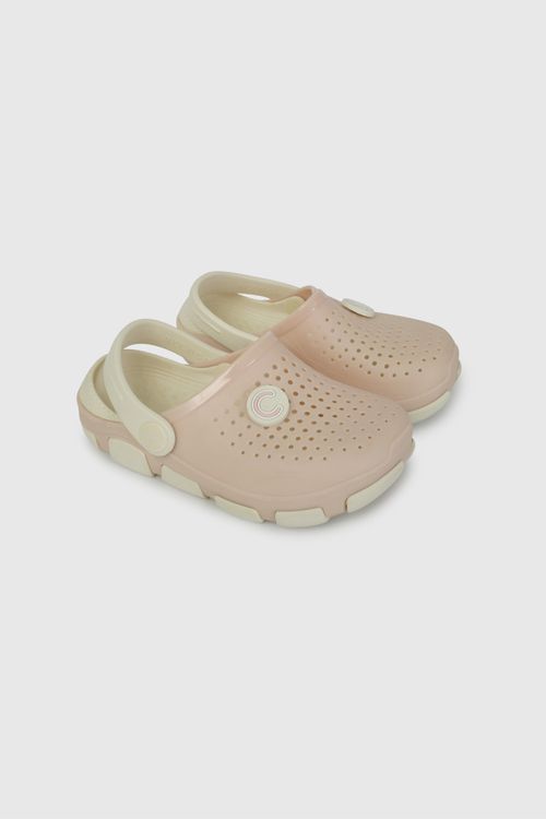 Sandalia Zueco de Agua Rosada de Caminante talla 21 a 27