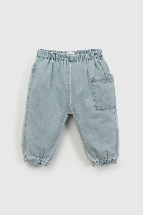 Jeans Azul de Bebé Unisex de New born talla 0/3 M a 09/12M