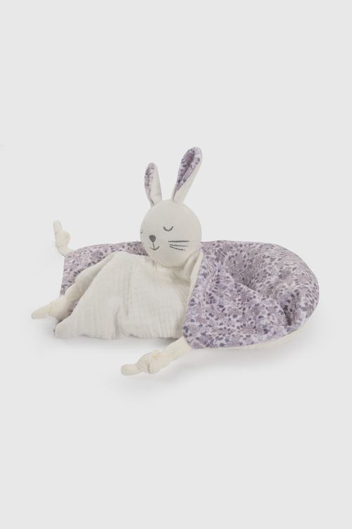 Juguete De Apego Saquito Morado Conejo de Bebé de New born TU