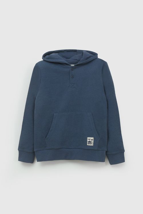 Poleron Celeste de Niño talla 3 a 12 Años