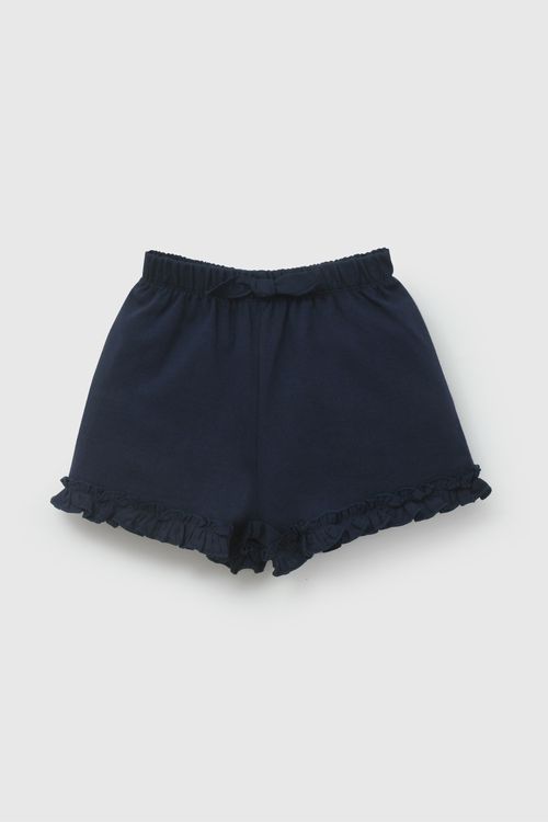 Short Azul Vuelo de Niña talla 3 a 12 Años