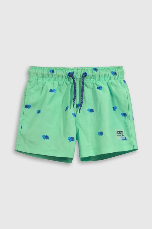 Traje de Baño Mesh Interior Verde Elasticado