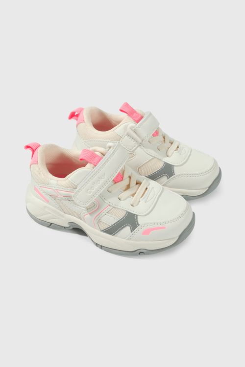 Zapatilla Caminante Wimbledon Outdoor para Niña Rosado