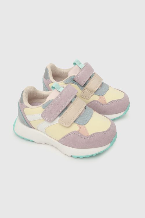 Zapatilla de niña urbana lila (21 a 27)