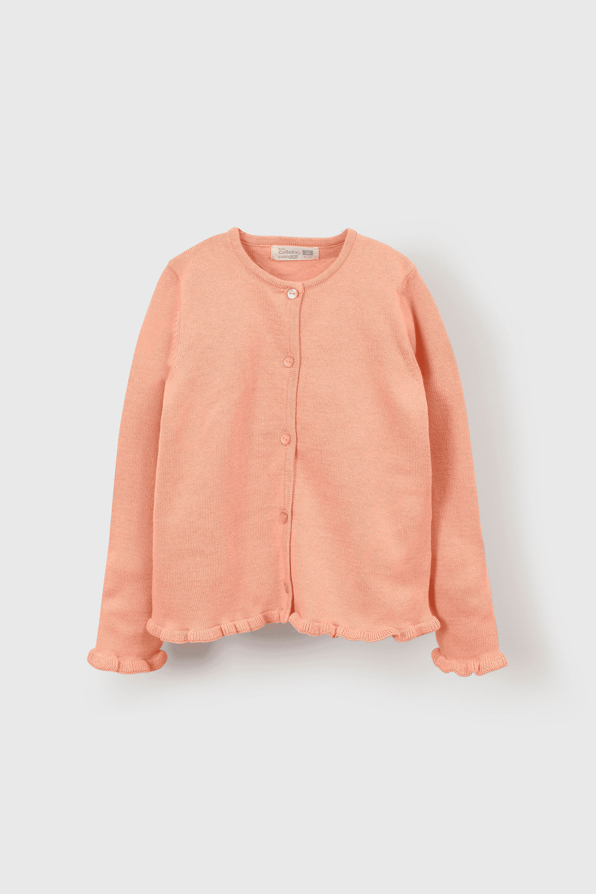 Chaleco Colloky Rosado de niña Talla 3 a 36M