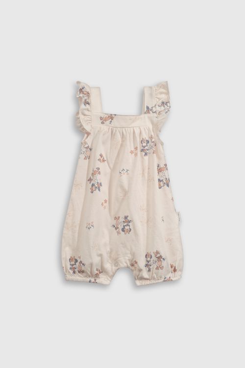 Body Osito Disney Naranjo sin Mangas con Broches