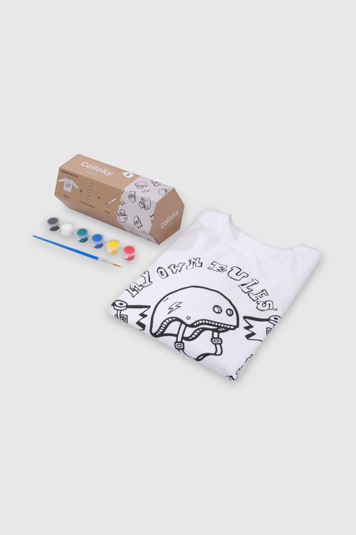 Polera para Niño "Pinta tu Polera" Kit Creativo