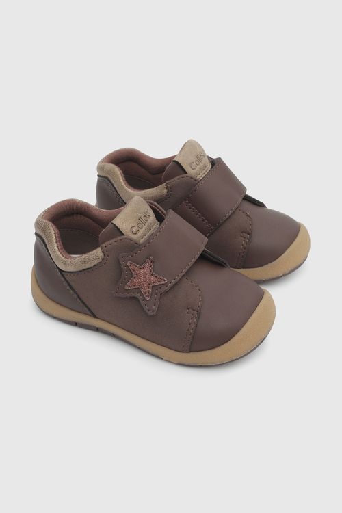 Bootie Colloky Café de Niña Talla 18 a 21