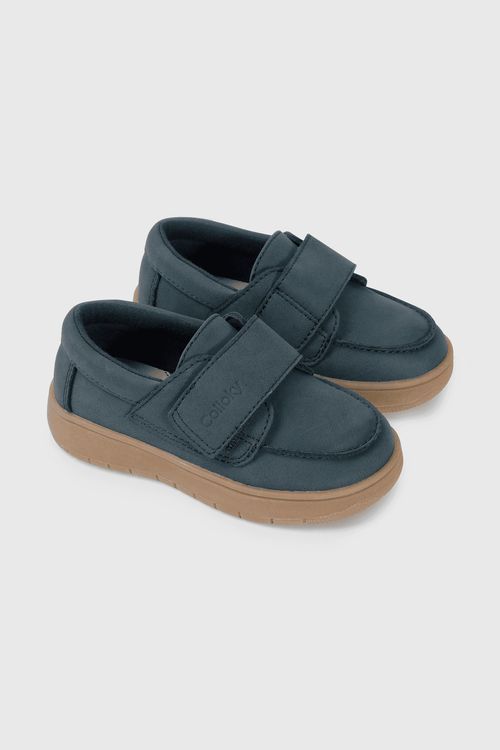Zapato Azul de Niño para Caminante con Velcro Talla 21 al 27