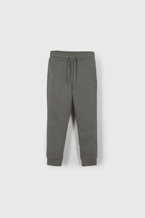 Pantalón de buzo Casual Gris Talla 3A al 12A