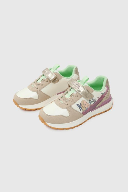 Zapatilla Disney Alicia de colección para Niño Beige