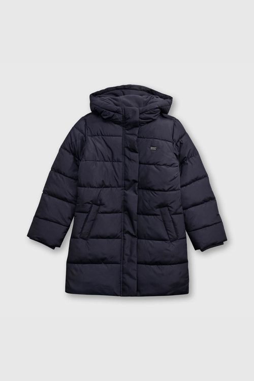 Parka Escolar Azul abrigada para niña