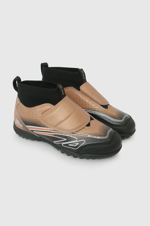Zapatilla Deportiva Beige Unisex de Velcro y Suela de Goma