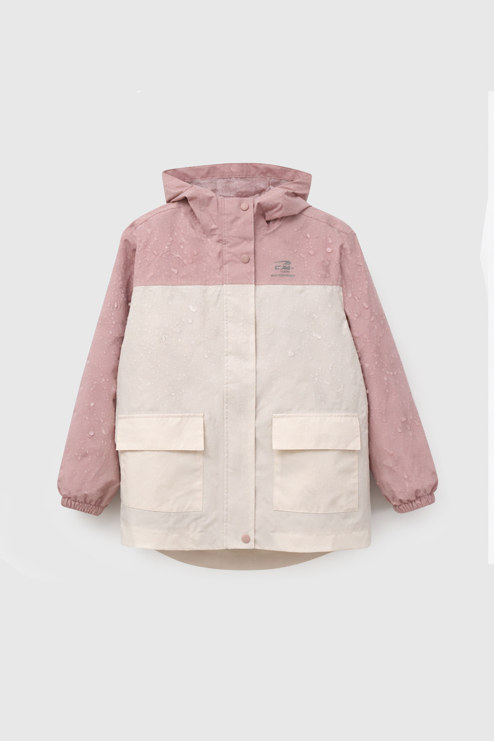 Chaqueta Waterproof niña rosada con Tecnología Impermeable 3/4A a 12/13A